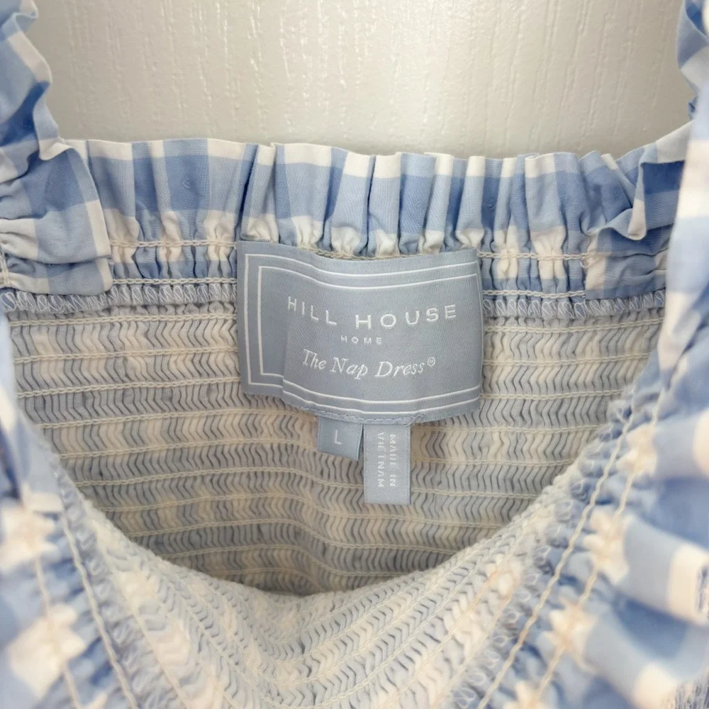 Hill House Blue Gingham Elizabeth Mini Nap Dress - Picture 5 of 5